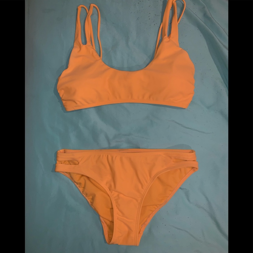 Mustard yellow bikini